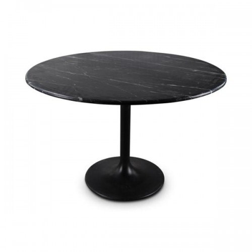 table en marbre noir