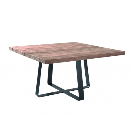 table carre en bois
